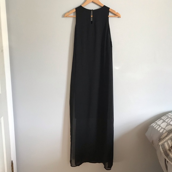 NWT Vince Camuto Chiffon Overlay Maxi Dress - Picture 3 of 7